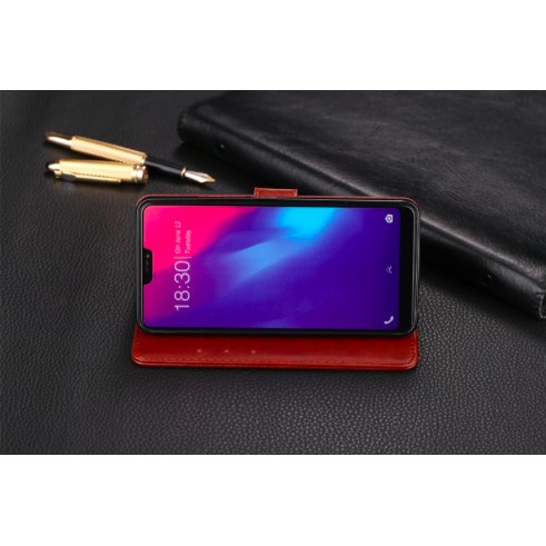 Wallet Case Vivo V9 Flip Case Premium Leather