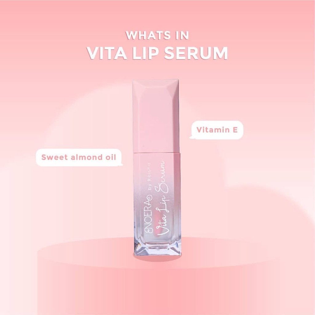 ✨ AKU MURAH ✨ Noera Vita Lip Serum // Serum Bibir Pemerah BPOM