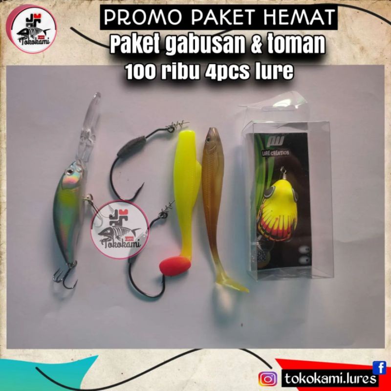 paket lure gabusan & toman