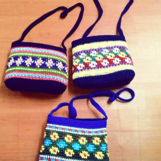Tas rajut benang murahhhh