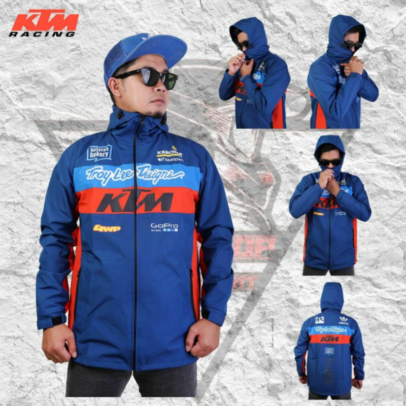 Jaket Parasut Waterproof KTM