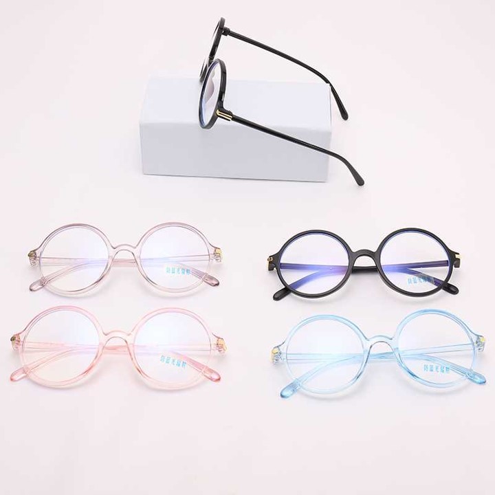 Retaily K403 Kacamata Bulat Wanita Kacamata Unisex Fashion Korea
