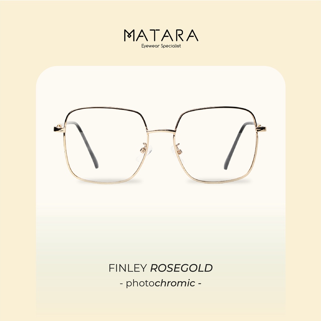 MATARA FINLEY 8197 Kacamata Pria Wanita Lensa Photocromic Anti UV