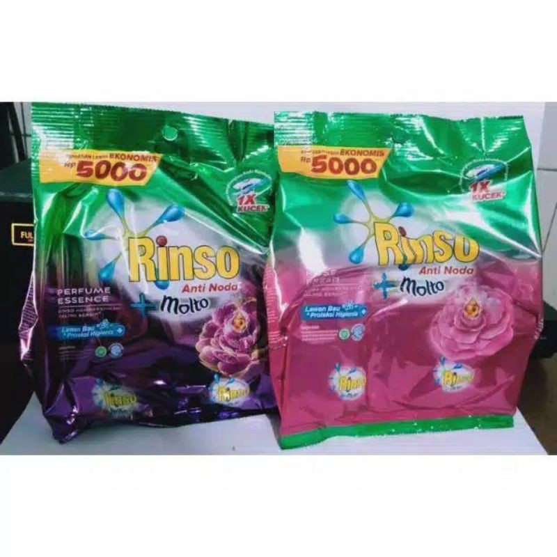 RINSO ANTI NODA + MOLTO BUBUK 195GR