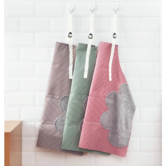 CM30 - Celemek Masak Cantik - Apron Celemek - Celemek Import