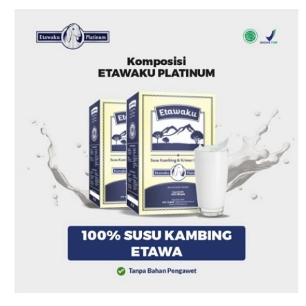 

Susu Kambing Etawa Murni - Etawaku Platinum 200 gr asli original 100 %