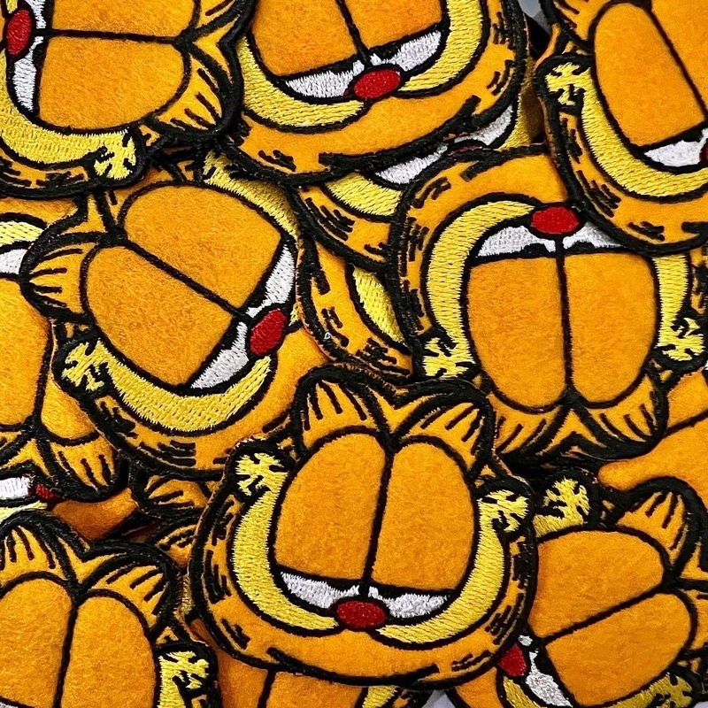 Patch Bordir Garfield