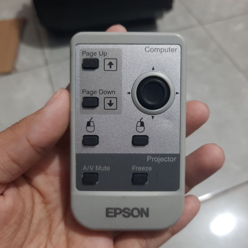 REMOTE REMOT PROYEKTOR PROJECTOR EPSON ELPST09 ORIGINAL ASLI