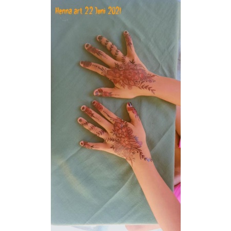 jasa henna pengantin maroon