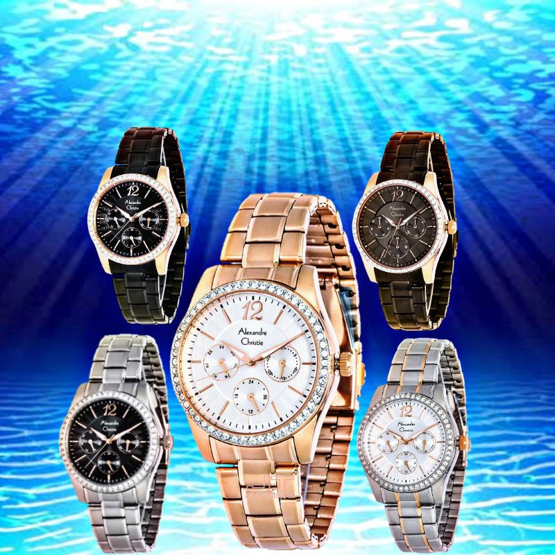 AC2645 Jam Tangan Wanita Alexandre Christie AC 2645 Original