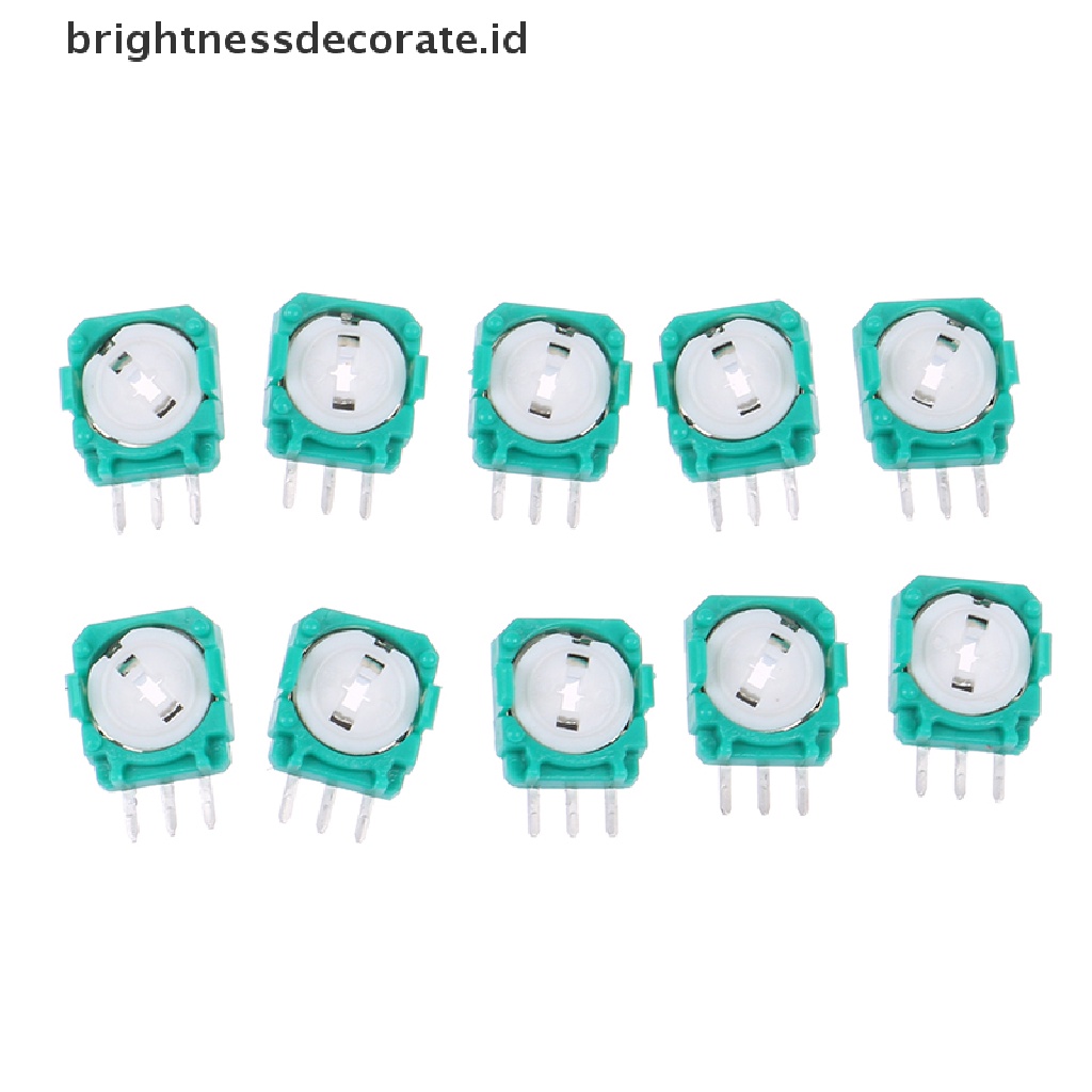 10 Pcs Potentiometer Joystick Warna Hijau Untuk Ps4 Xbox One