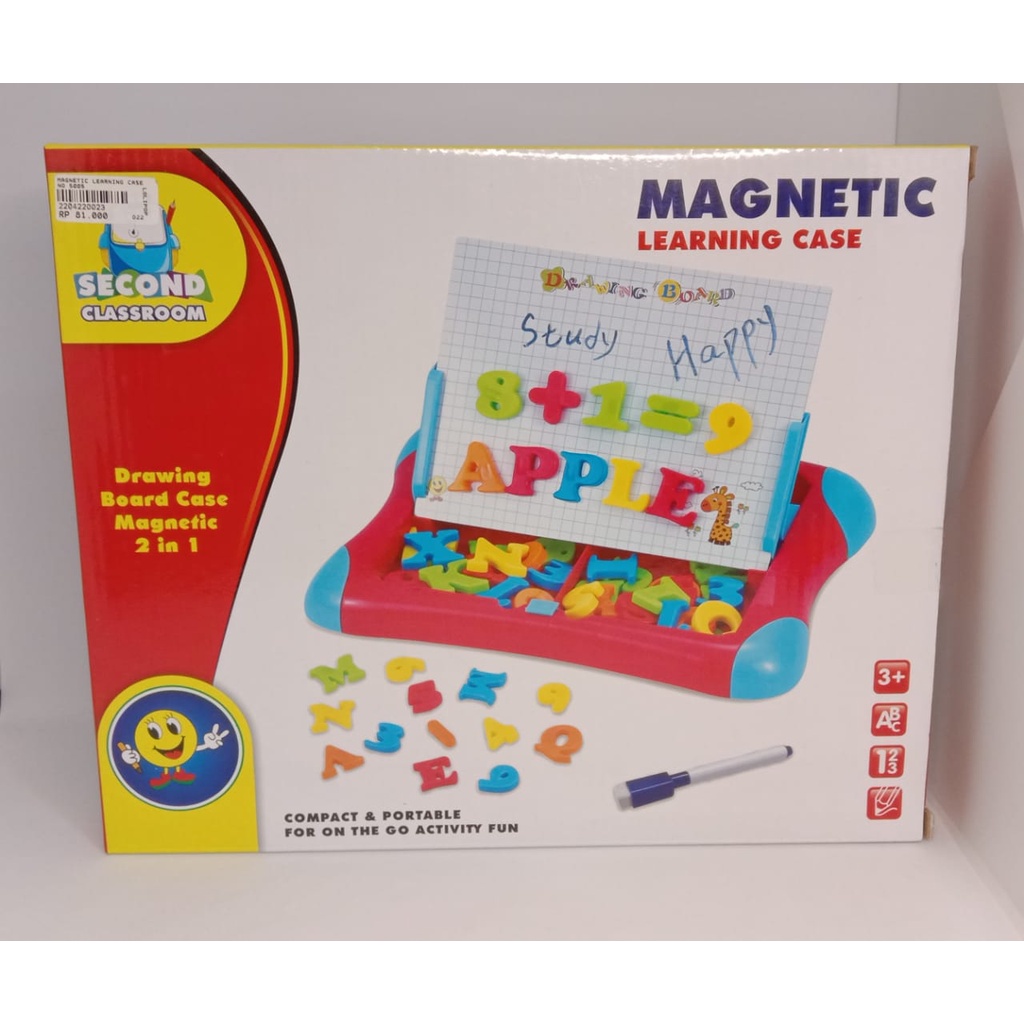 Magnetik Learning Case Drawing Board 2 In 1 Magnetik