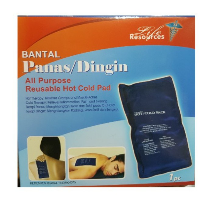 Hot and Cold Pack Gel / Alat kompres Panas Dingin