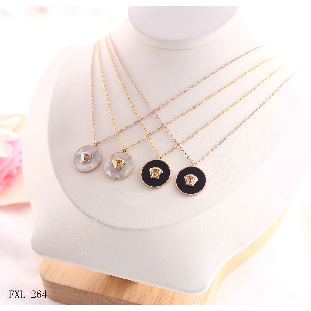 Kalung titanium fashion jewellery 264