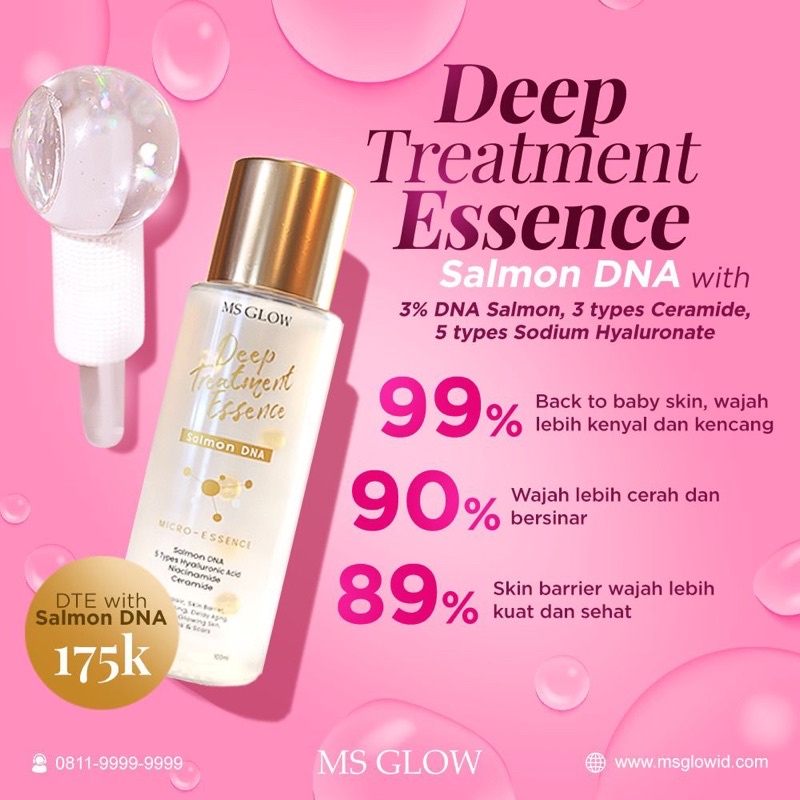 Deep Treatment Essence Centella Asiatica / Salmon Dna