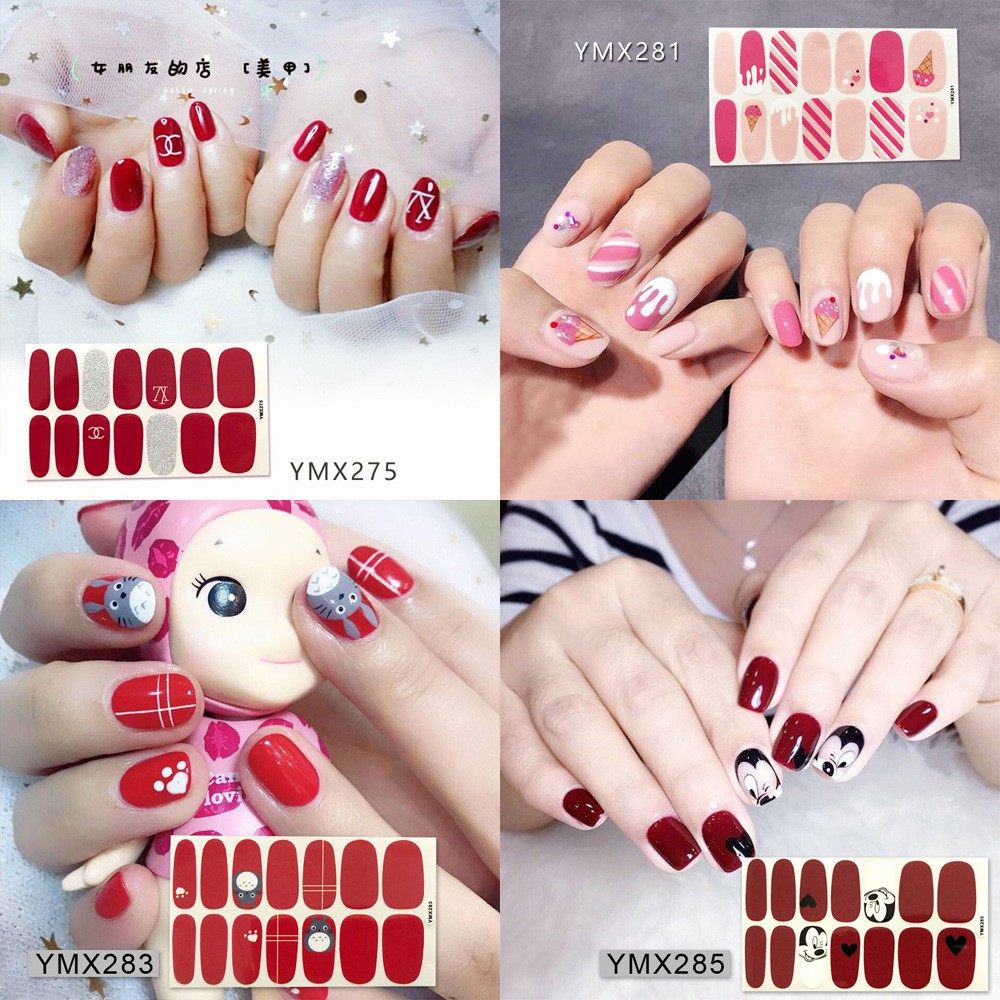 STIKER KUKU NAIL STICKER KARAKTER KODE YMX BAG 6