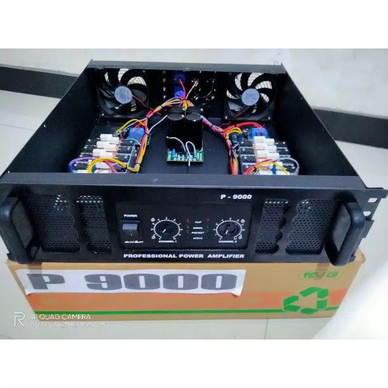 POWER AMPLIFIER OUTDOR/INDOOR,PA SETENGAH JADI,JUAL TANPA TRAVO
