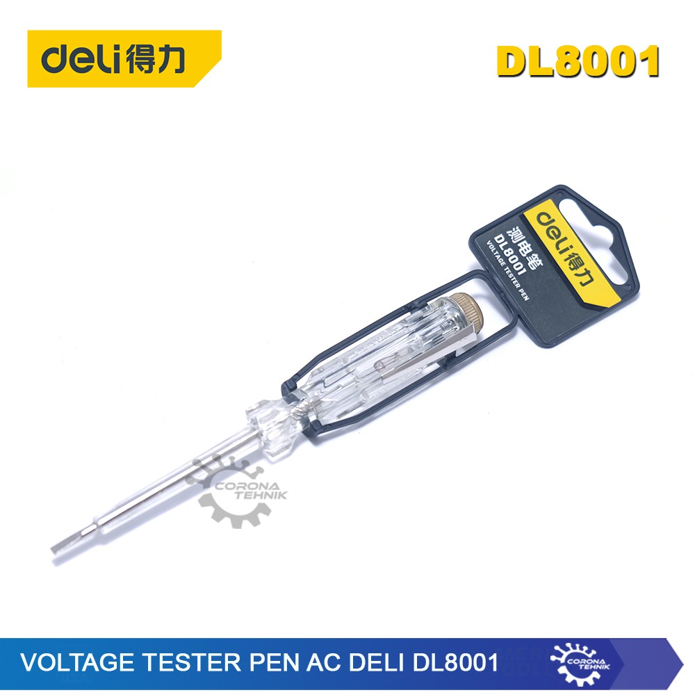 Voltage Tester Pen AC Deli DL8001