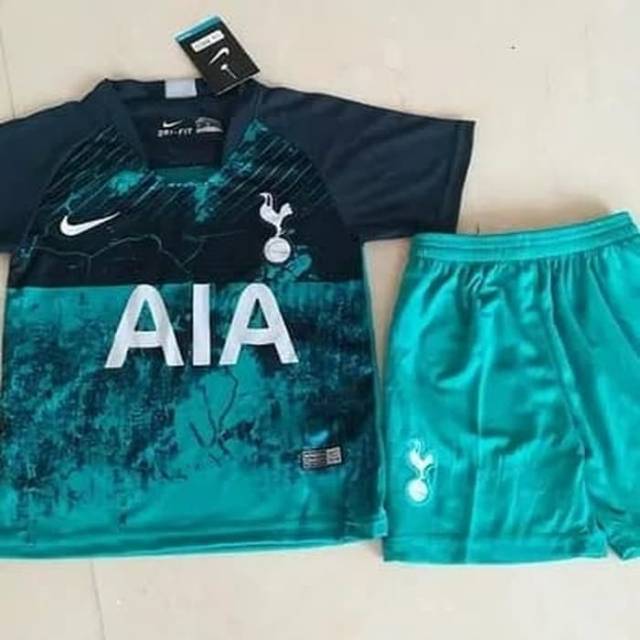 Jersey Bola Spurs Tottenham Hotspurs 3rd Kids Anak Grade Ori GO 2018 2019
