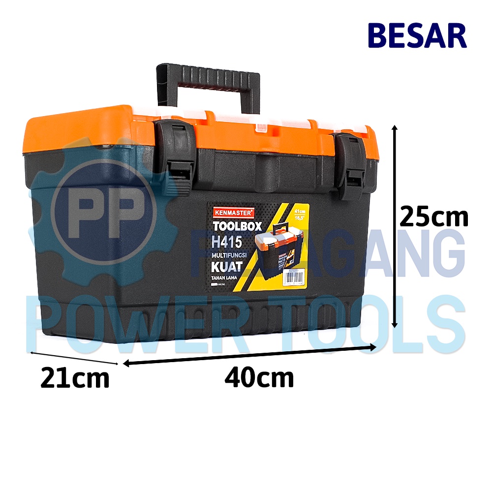 TOOL BOX KENMASTER BESAR H415 TOOLBOX TOOLKIT