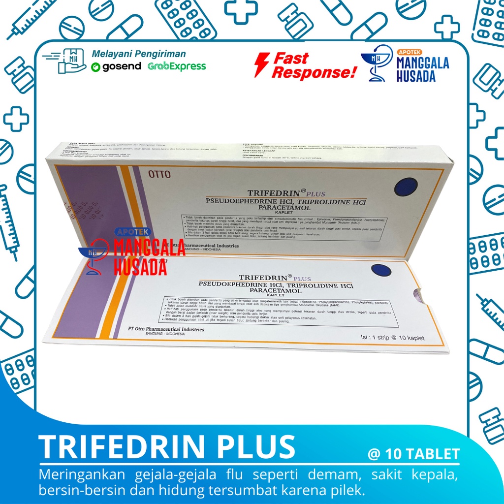 TRIFEDRIN PLUS TAB PER STRIP @ 10 TABLET