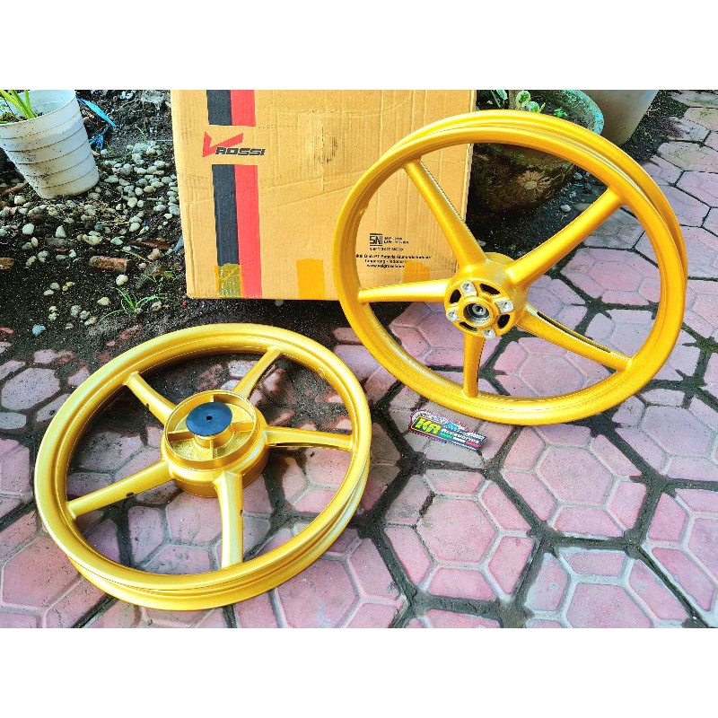 Velg bintang palang lima copy rcb vrossi uk 160 set uk 185 ring 17 pnp cb gl megapro tiger