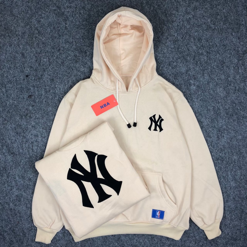 Hoodie NY Logo Yankes Top Quality Bordir Pria Wanita | Jaket Hooide NY Yankes