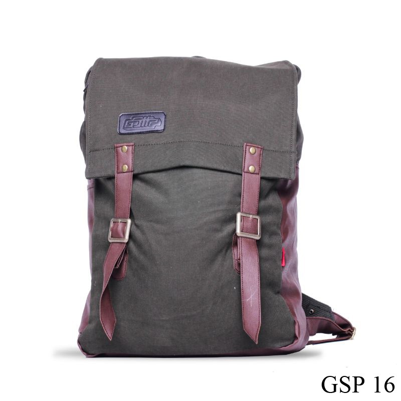 Tas Keren Distro Canvas Hijau – GSP 16