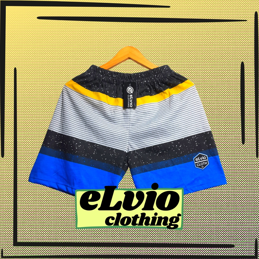 Celana boxer distro premium elvio clothing | Celana pendek | Celana distro