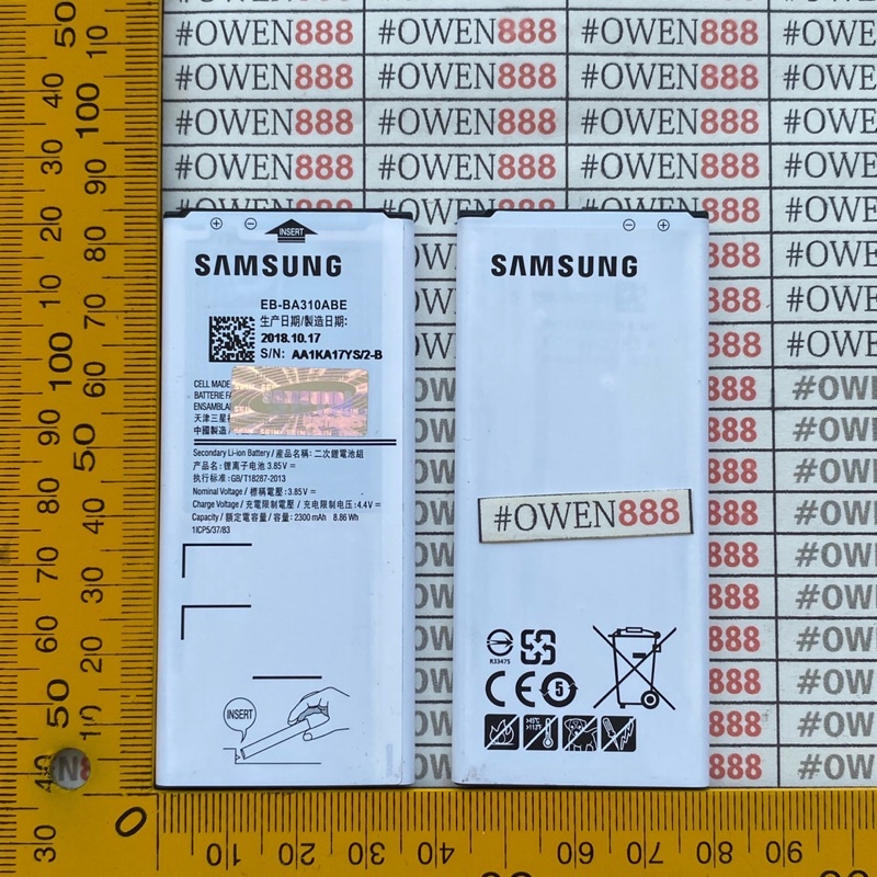 EB-BA310ABE Baterai Batre Samsung GALAXY A3 2016 / A310 / A310F Battery BA310 Original Support NFC