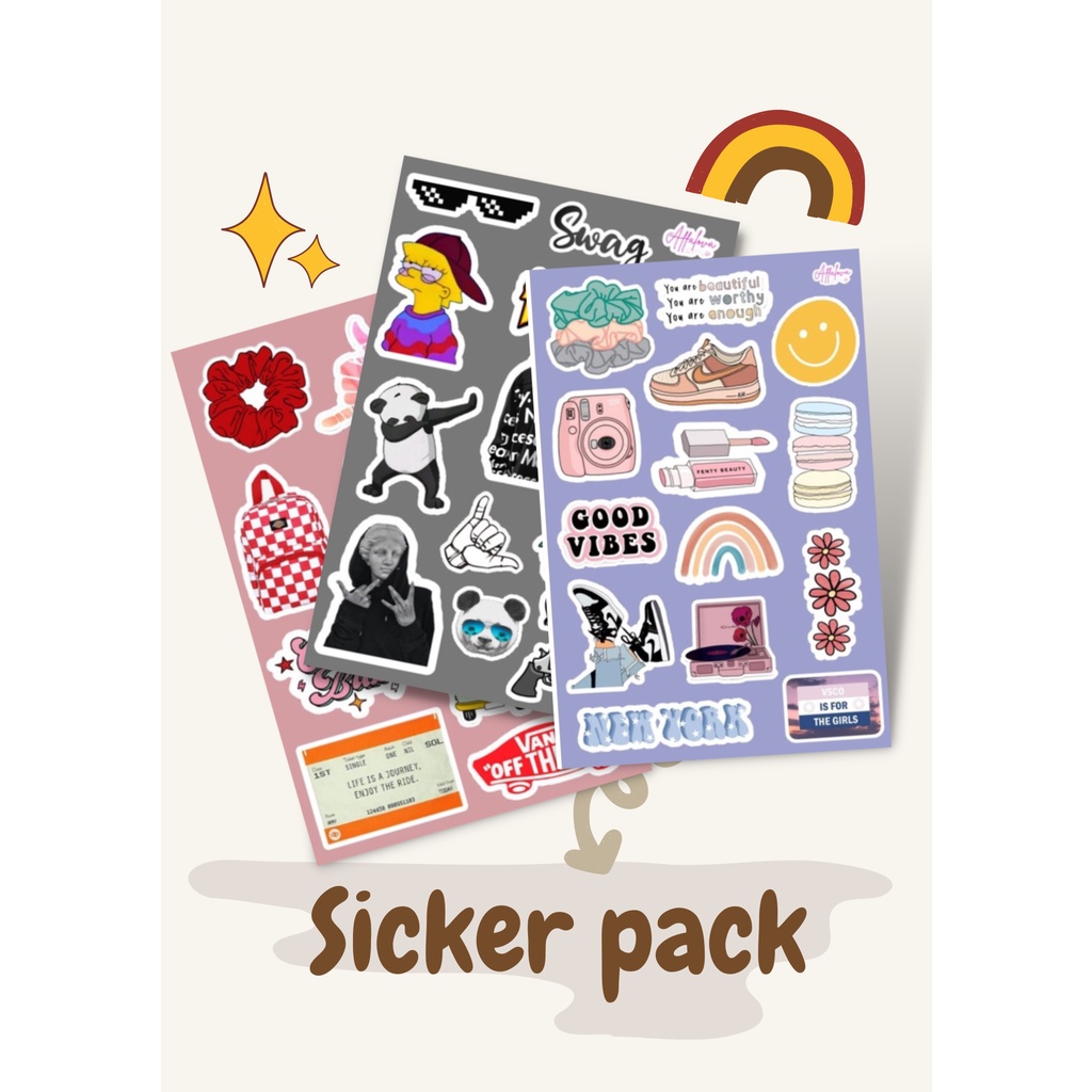 

Sticker Sheet//Viral