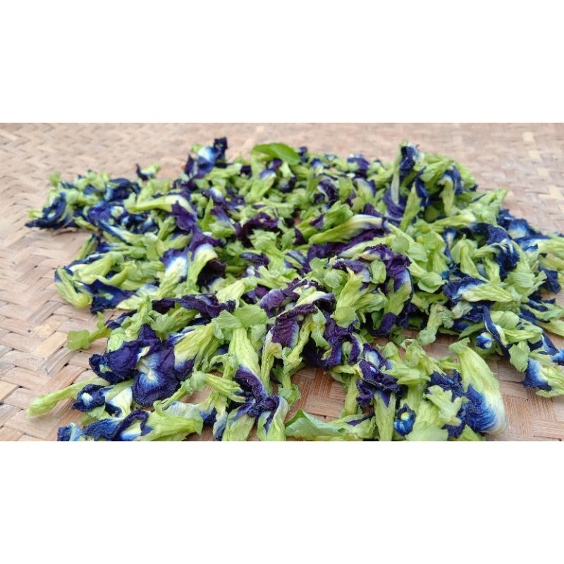 

(Original) Bunga Telang Kering 10g Premium 100% Alami