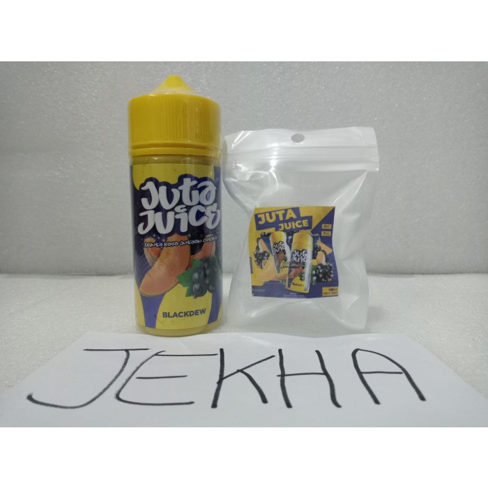 ecer eceran ketengan juta juice blackdew 3mg 7mg liquid vape vapor