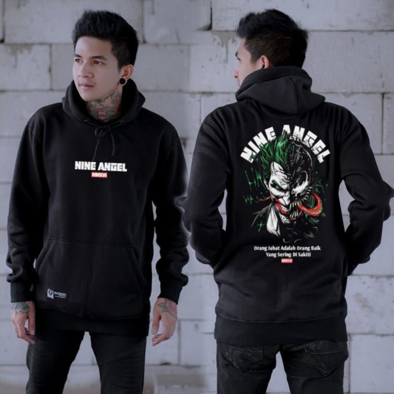 Hoodie joker jacket hoodie distro caswal pria wanita jacket hoodie joker