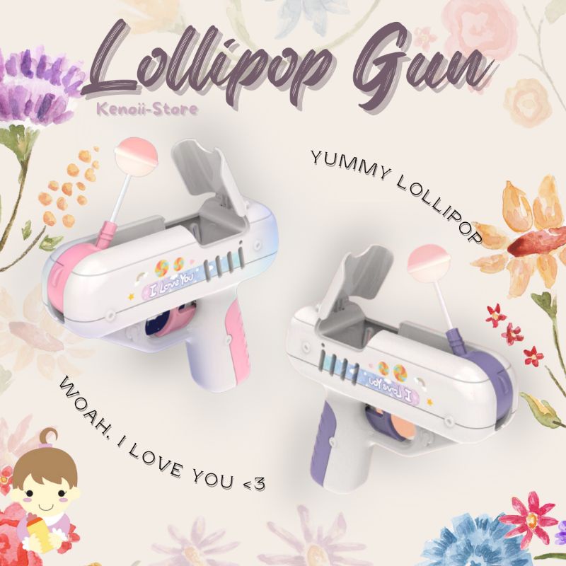 Jual Lollipop Gun Pistol Permen Lolipop Viral | Shopee Indonesia