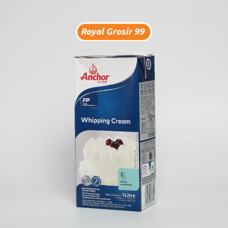 

Anchor Whipping Cream 1Liter