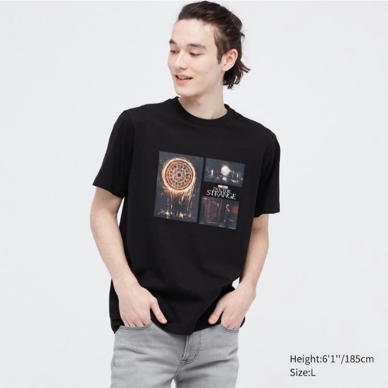 UNIQLO - The Marvel Studio The Infinity Saga Short Sleeve UT, Black