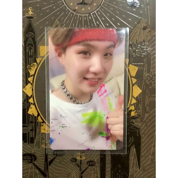 Photocard suga 5th muster (slight di bibir)