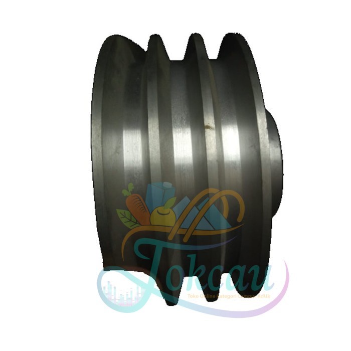 Pulley / Pully / Puli / Poli / Poly / Polly Jalur B3 Diameter 4” Inch As 1&quot; Inch 25,4mm 25,4 mm Aluminium