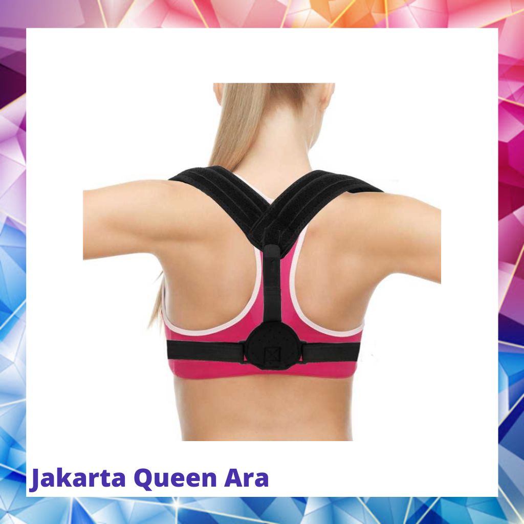 Tali Korektor Postur Punggung Body Harness Support Belt 90-110cm 1022