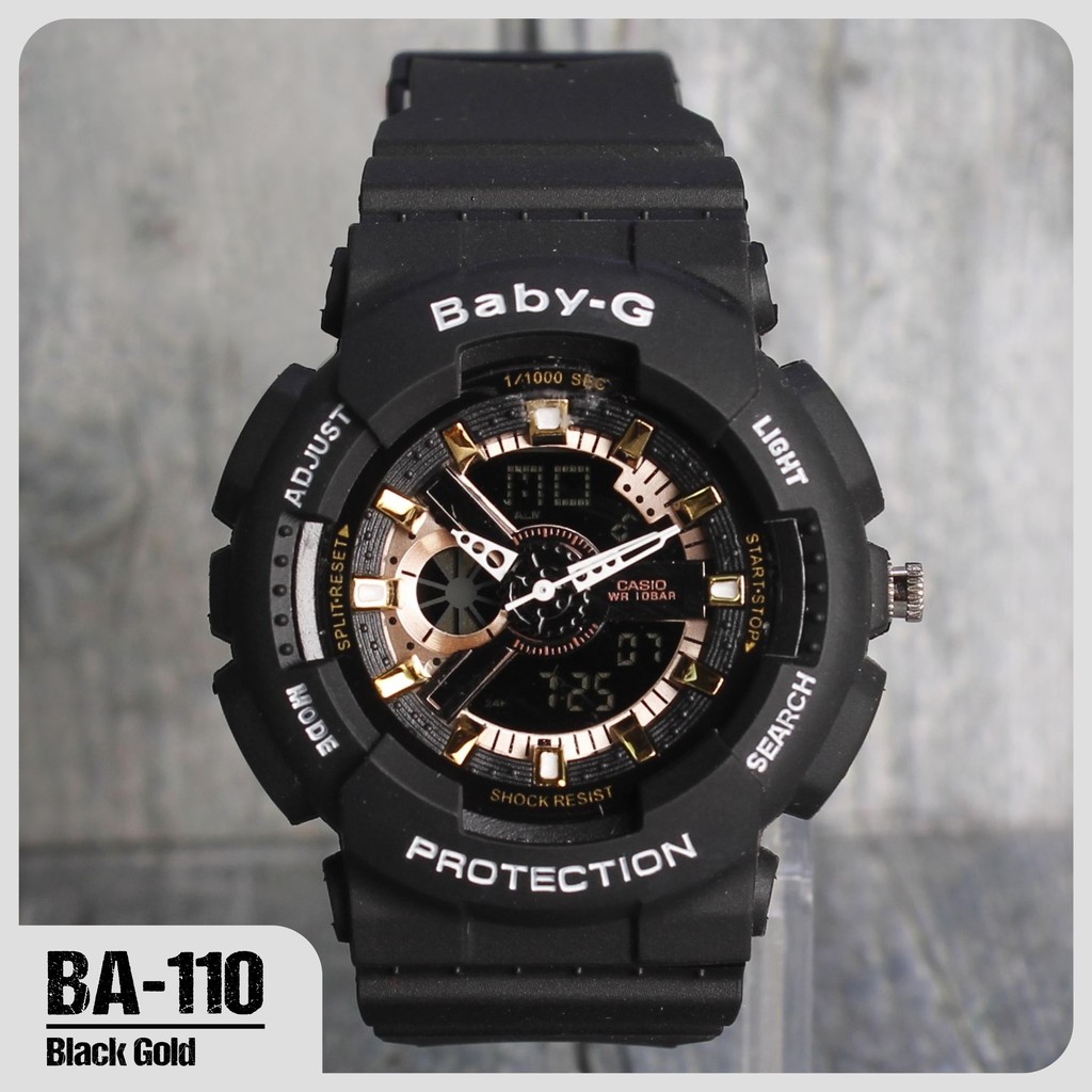 baby g black and gold