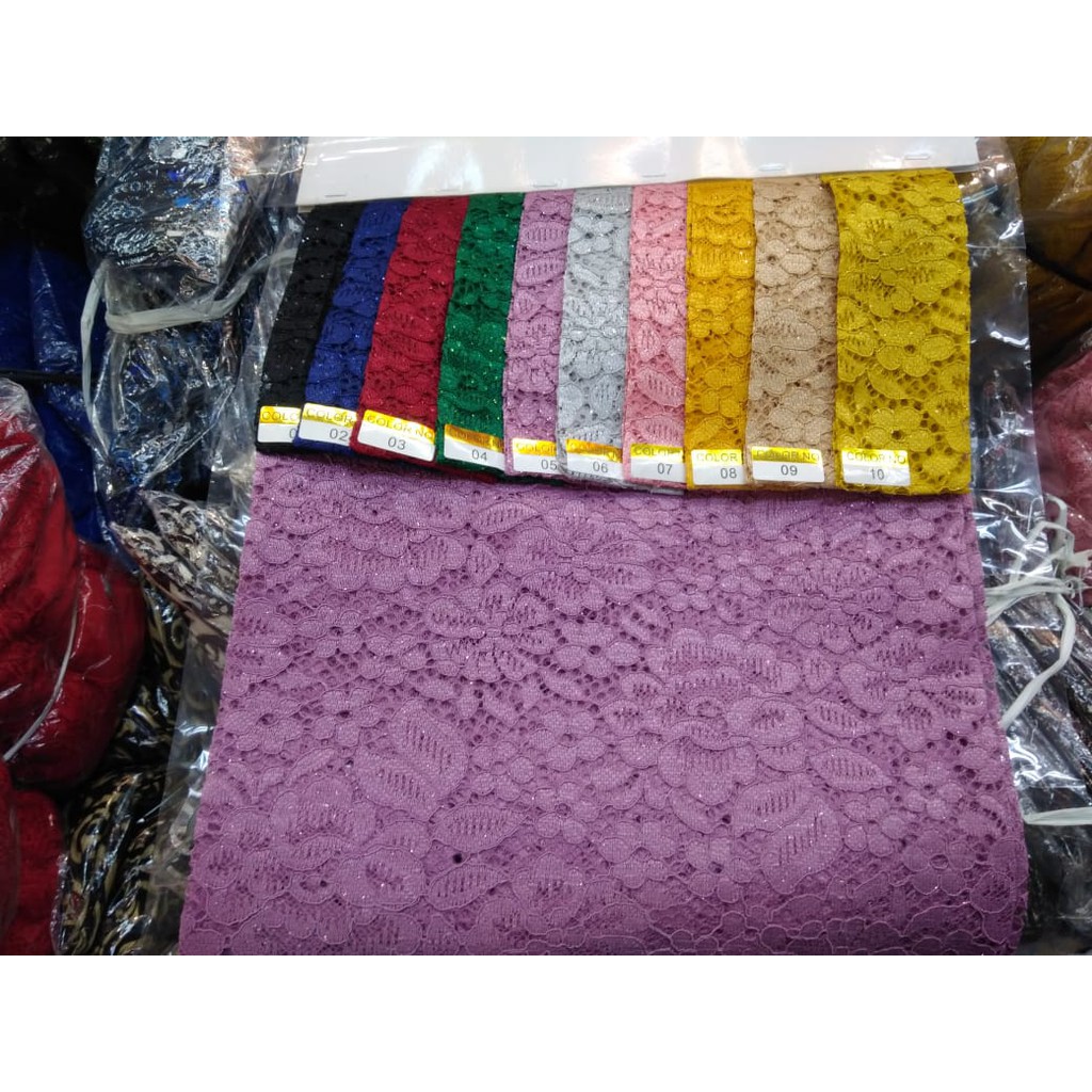 UKURAN JUMBO Kebaya Rinjani Brukat Aneka Pilihan Warna