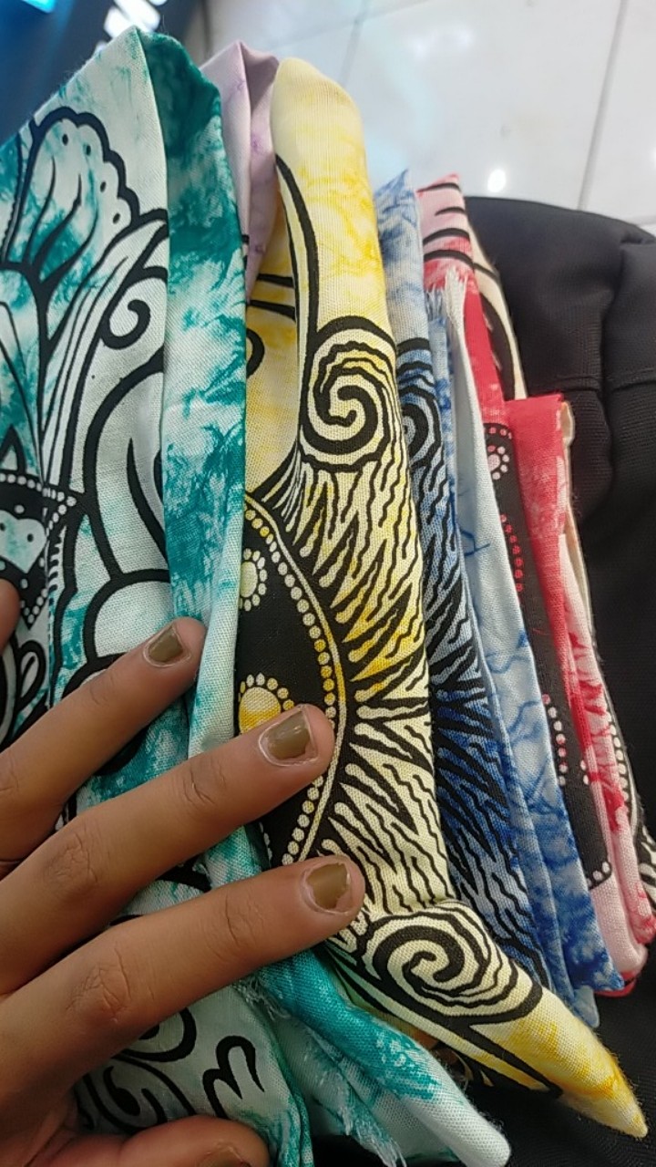 Gamis Batik (cod) Manggar Gamis Batik Pesta Model Terbaru