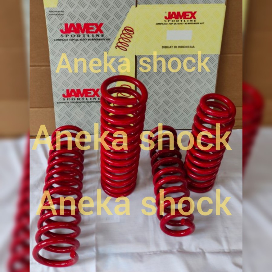 PER KEONG / COILSPRING JAMEX TOYOTA FORTUNER DEPAN & BELAKANG EMPUK