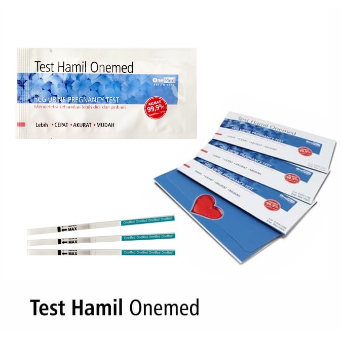 ALAT TES KEHAMILAN ONEMED / TEST PACK HCG / TESPEK HAMIL / PROMIL