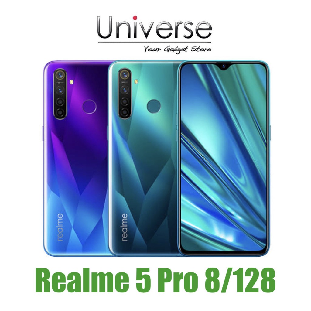 Realme 5 Pro 8 128 Gb Ram 8gb Internal 128gb Garansi Resmi Realme Shopee Indonesia