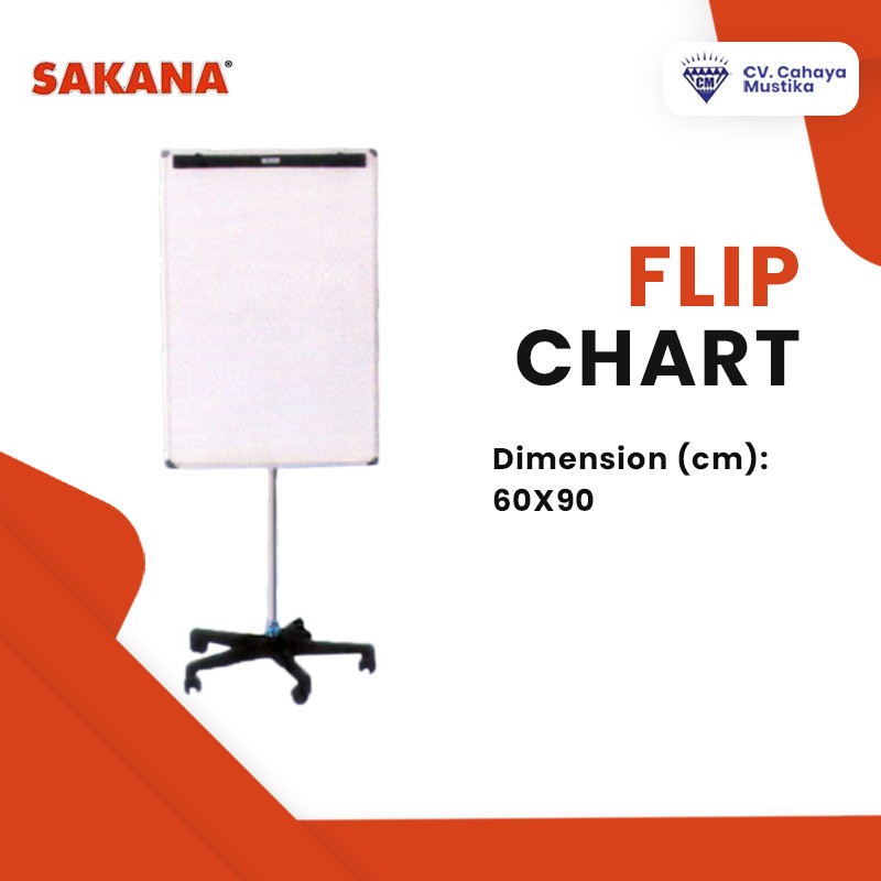 

Jual Flip Chart Sakana Uk 60x90 Roda 5 - Harga Flip Chart Di Malang