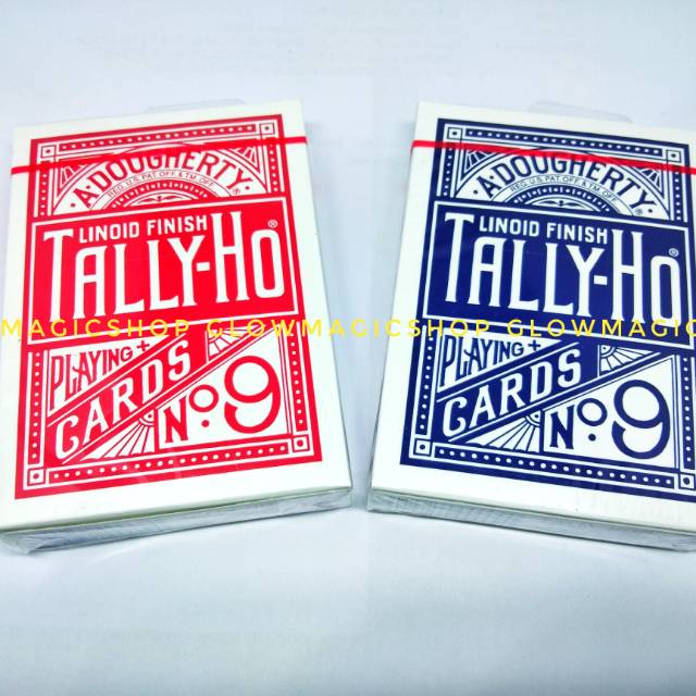 Kartu Tally Ho Original Termurah/kartu sulap/sulap kartu/kartu remi