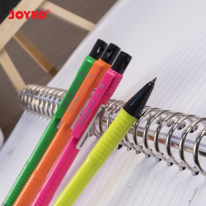 

TULIS-ALAT- MECHANICAL PENCIL / PENSIL MEKANIK JOYKO MP-49 / 2.0 MM -ALAT-TULIS.