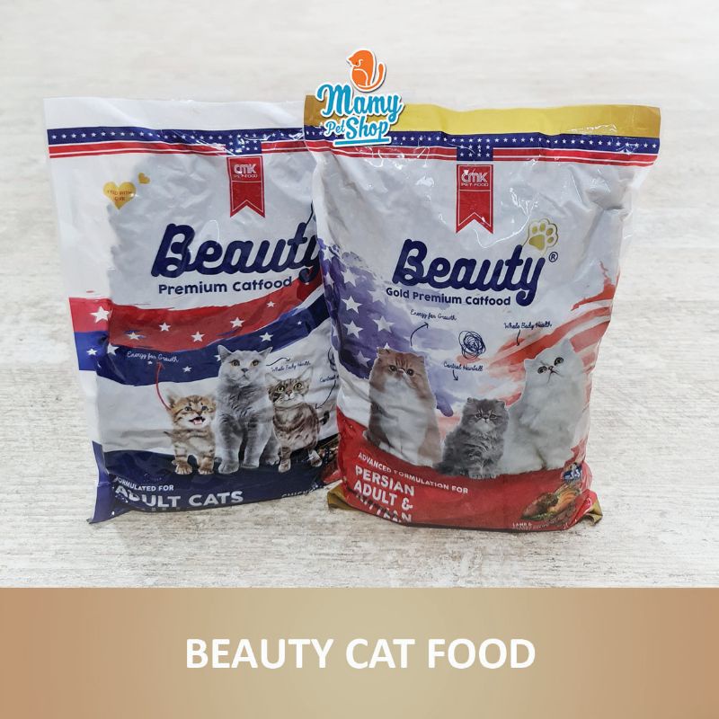 BEAUTY 1 KG PAKAN KUCING